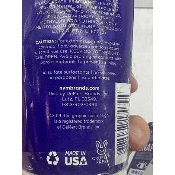 2 Not Your Mother's Blonde Moment Purple Treatment Shampoo 8 fl Oz - Picture 4 of 6